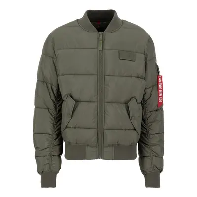 ALPHA INDUSTRIES Átmeneti dzseki olíva / narancs / piros / fekete / fehér