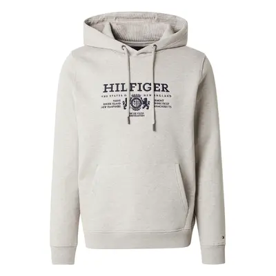 TOMMY HILFIGER Tréning póló tengerészkék / fehér melír