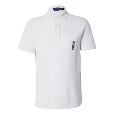 Polo Ralph Lauren Póló kék / barna / fehér