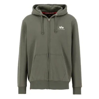 ALPHA INDUSTRIES Tréning dzseki olíva / fehér