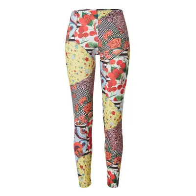 Moschino Jeans Leggings kék / sárga / piros / fehér