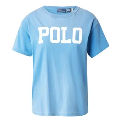 Polo Ralph Lauren Póló égkék / fehér