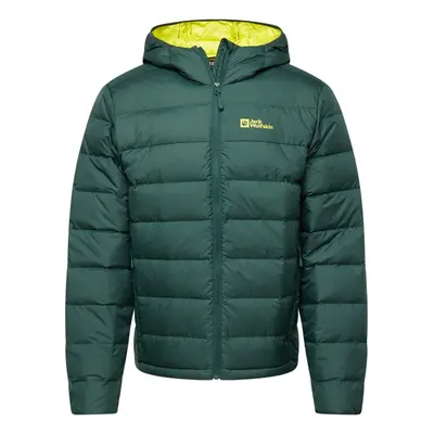 JACK WOLFSKIN Kültéri kabátok 'ATHER' neonsárga / sötétzöld