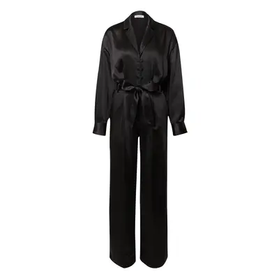 EDITED Kezeslábas 'Jumpsuit' fekete