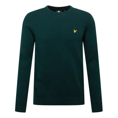 Lyle & Scott Pulóver sárga / sötétzöld