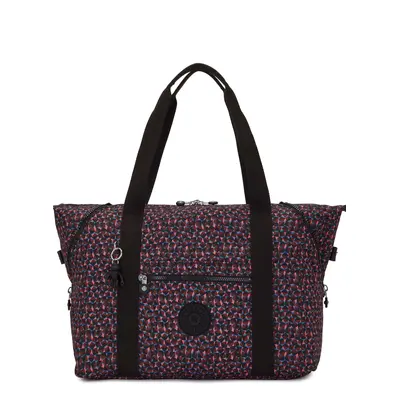 KIPLING Shopper táska 'ART' tengerészkék / korál / bordó / fekete