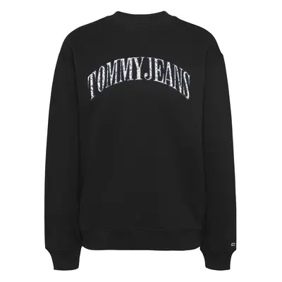 Tommy Jeans Tréning póló tengerészkék / fekete / fehér