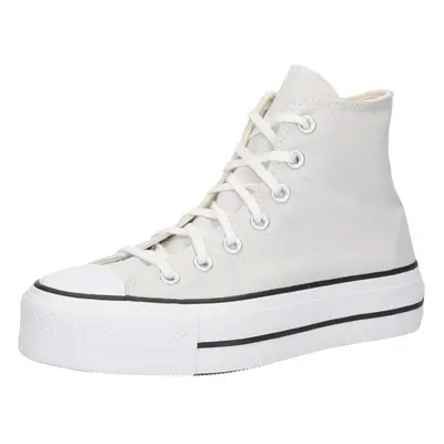 CONVERSE Magas szárú sportcipők 'CHUCK TAYLOR ALL STAR' világosszürke / fekete