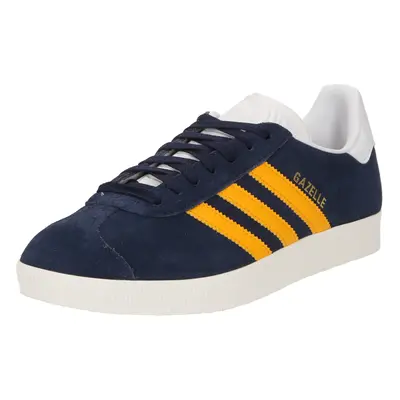 ADIDAS ORIGINALS Rövid szárú sportcipők 'GAZELLE' sötétkék / arany / narancs / fehér