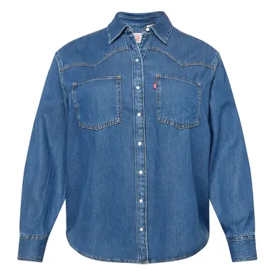 Levi's® Plus Blúz 'Teodora Western Shirt ' sötétkék