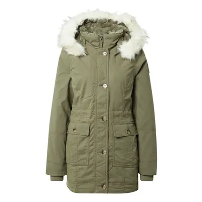 HOLLISTER Téli parka bézs / olíva