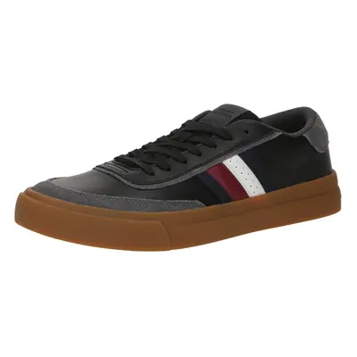 TOMMY HILFIGER Rövid szárú sportcipők 'CUPSET 1A2' burgundi vörös / fekete / fehér