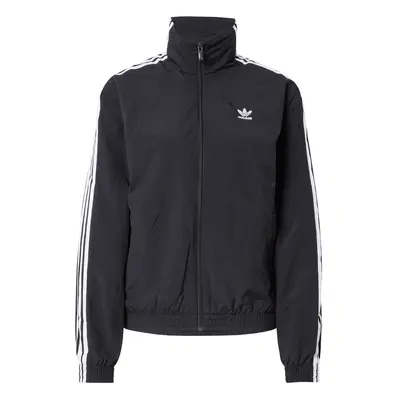 ADIDAS ORIGINALS Átmeneti dzseki fekete / fehér