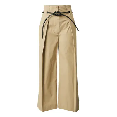 3.1 Phillip Lim Élére vasalt nadrágok khaki