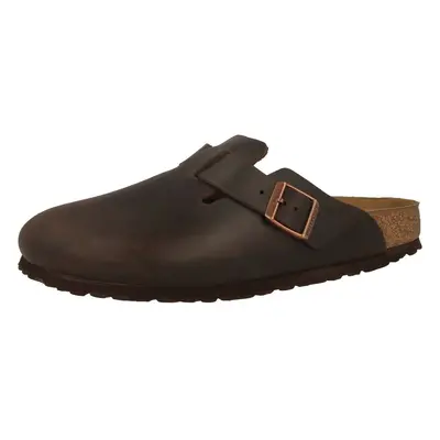 BIRKENSTOCK Házi cipő 'Boston' sötét barna