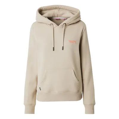 Superdry Tréning póló 'Essential' bézs / narancs