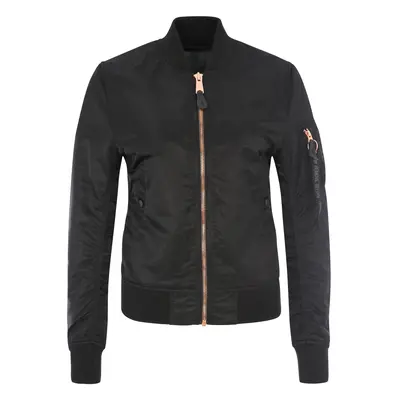 ALPHA INDUSTRIES Átmeneti dzseki bronz / fekete