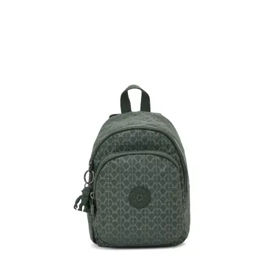 KIPLING Hátizsák 'New Delia Compact' zöld / sötétzöld