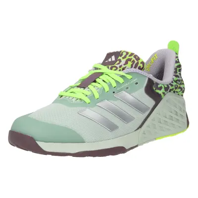 ADIDAS PERFORMANCE Sportcipő 'DROPSET GFX TRAINER' barna / menta / neonzöld / ezüst