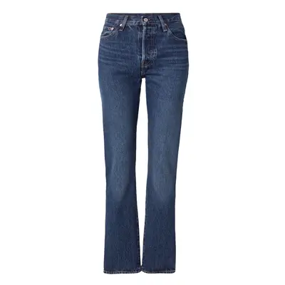 LEVI'S ® Farmer '501 Jeans For Women' sötétkék / cappuccinobarna / sötétvörös