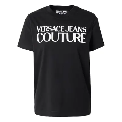 Versace Jeans Couture Póló fekete / fehér