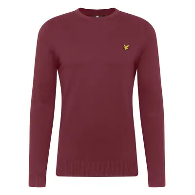 Lyle & Scott Pulóver burgundi vörös