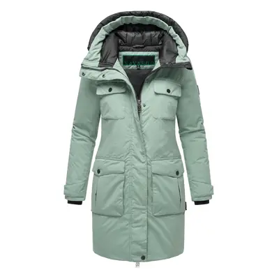 NAVAHOO Téli parka 'Eissturm 14' menta / fekete