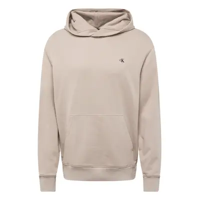 Calvin Klein Jeans Tréning póló taupe / sötétszürke / fekete