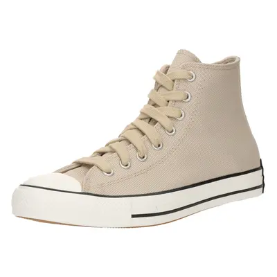 CONVERSE Magas szárú sportcipők 'CHUCK TAYLOR ALL STAR' homok / fehér