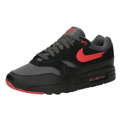 Nike Sportswear Rövid szárú sportcipők 'AIR MAX ESS' sötétszürke / piros / fekete