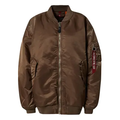 ALPHA INDUSTRIES Átmeneti dzseki 'Ma-1' barna