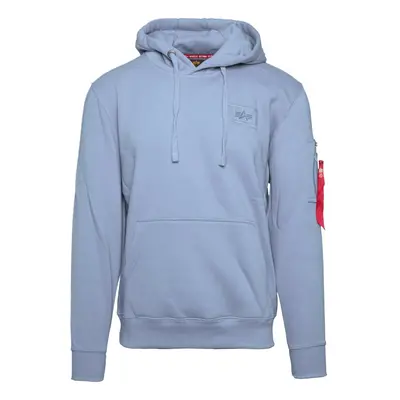 ALPHA INDUSTRIES Tréning póló világoskék / piros / fehér