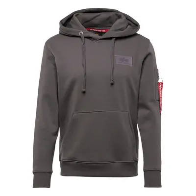 ALPHA INDUSTRIES Tréning póló sötétszürke