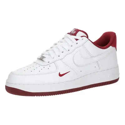 Nike Sportswear Rövid szárú sportcipők 'AIR FORCE '07 LV8' piros / fehér