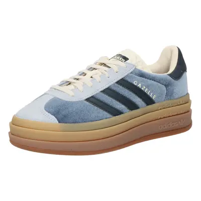 ADIDAS ORIGINALS Rövid szárú sportcipők 'GAZELLE BOLD' tengerészkék / kék farmer / világoskék