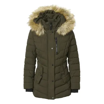 KOROSHI Téli parka bézs / khaki