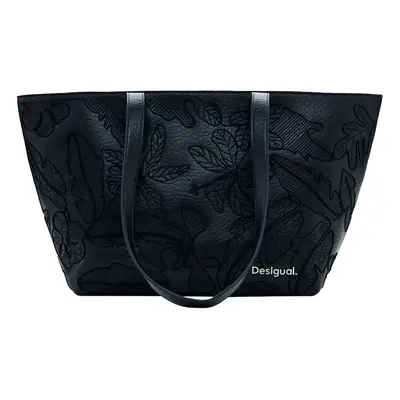 Desigual Shopper táska antracit / fekete