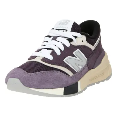 new balance Rövid szárú sportcipők '997R' padlizsán / fekete / fehér