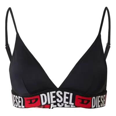 DIESEL Bikini felső 'BFB-BRA-EL' piros / fekete / fehér