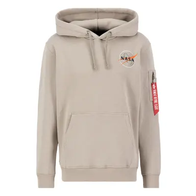 ALPHA INDUSTRIES Tréning póló 'NASA Orbit' narancs / fekete / fehér