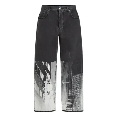 KARL LAGERFELD JEANS Farmer 'Tokyo' fekete / fehér