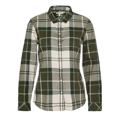 Barbour Blúz 'Bredon' krém / zöld / olíva / menta