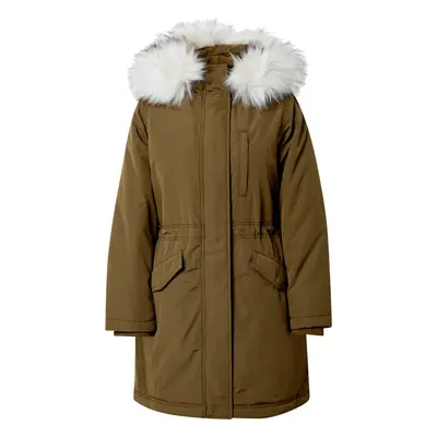 GAP Téli parka khaki / fehér