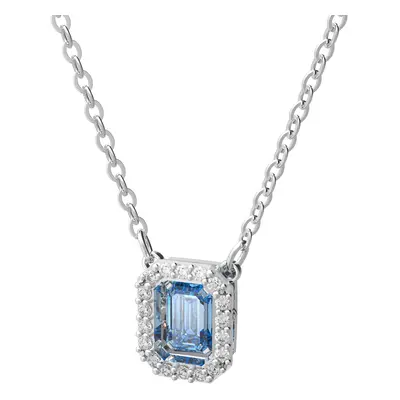 Swarovski Lánc 'Una necklace' kék / ezüst / átlátszó