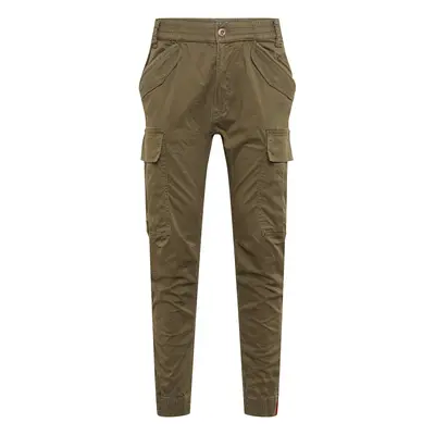 ALPHA INDUSTRIES Cargo nadrágok 'Airman' olíva