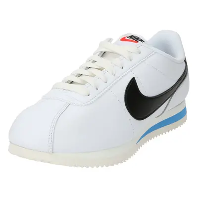 Nike Sportswear Rövid szárú sportcipők 'Cortez' kék / piros / fekete / fehér