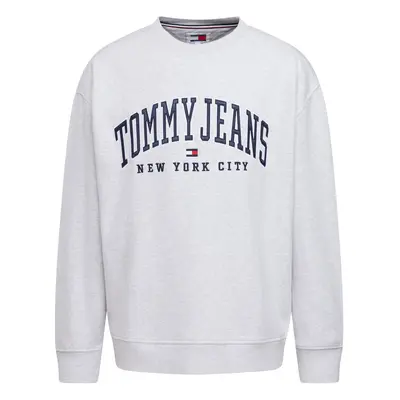 Tommy Jeans Tréning póló tengerészkék / világosszürke / piros / fehér