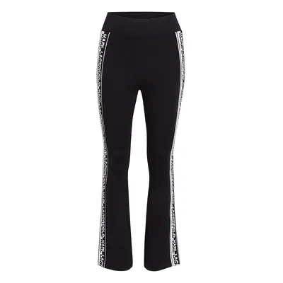 Karl Lagerfeld Leggings fekete / fehér