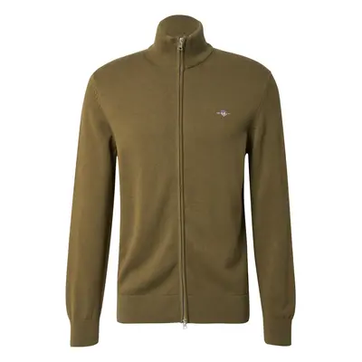 GANT Kardigán khaki