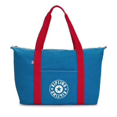 KIPLING Shopper táska 'Art' kék / piros / fehér